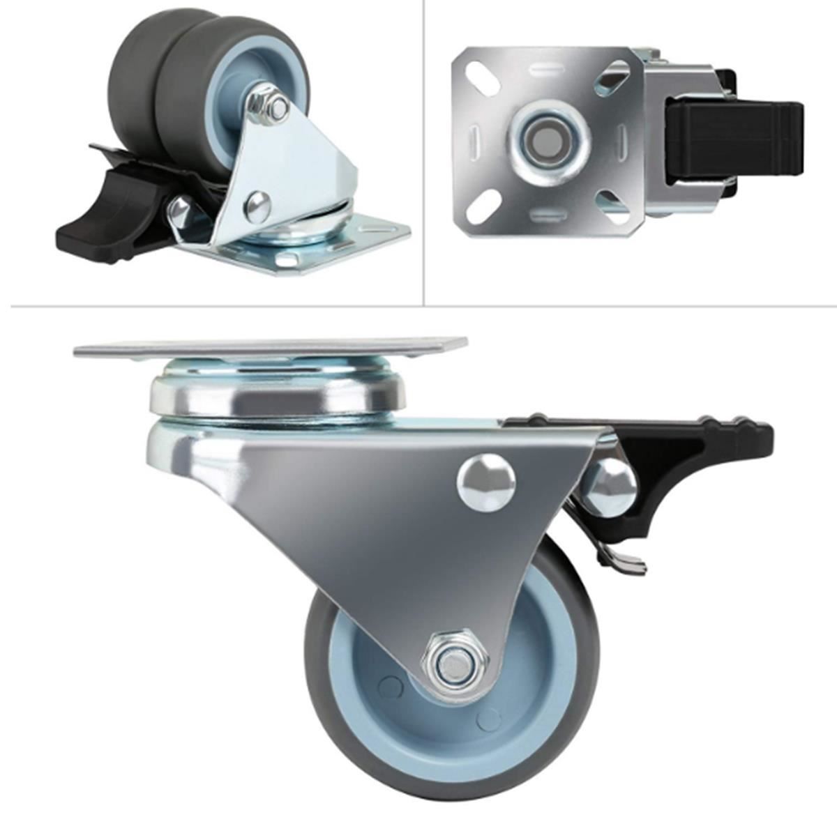Altro per stoccaggio & trasporto: 4tlg Transportroll Lenkrollenset Wheels – Nuovo (secondo la descrizione) da Thun venduto da Top32 6