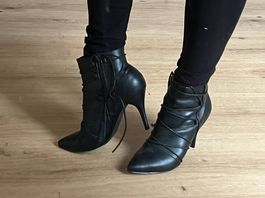 Absatzschuhe schwarz Gr. 37, wie neu