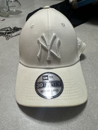New Era Cap NY Yankees, weiss, M/L, neuwertig, Sommer