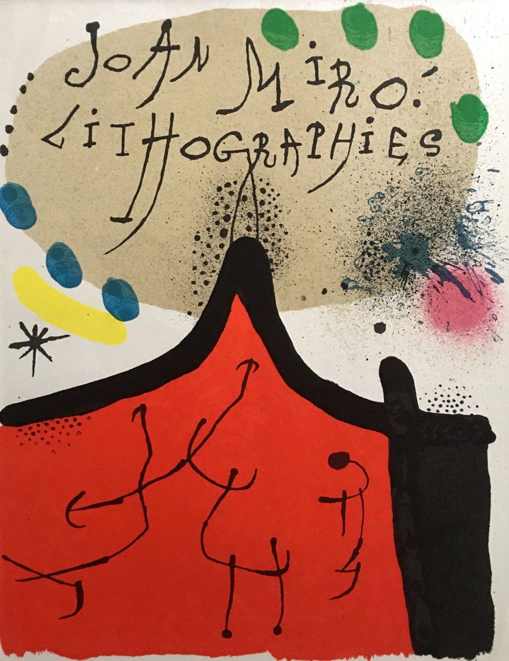 Grafica & Litografie: Joan Miro  "Umschlag" aus "Lithograph I"   Farblithographie – Usato da Nennigkofen venduto da waltraub 4