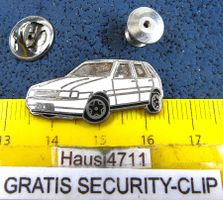 FIAT UNO TIPTNO WEIS AUTO PIN ENAMEL MIT SECURITY-CLIP OLDI