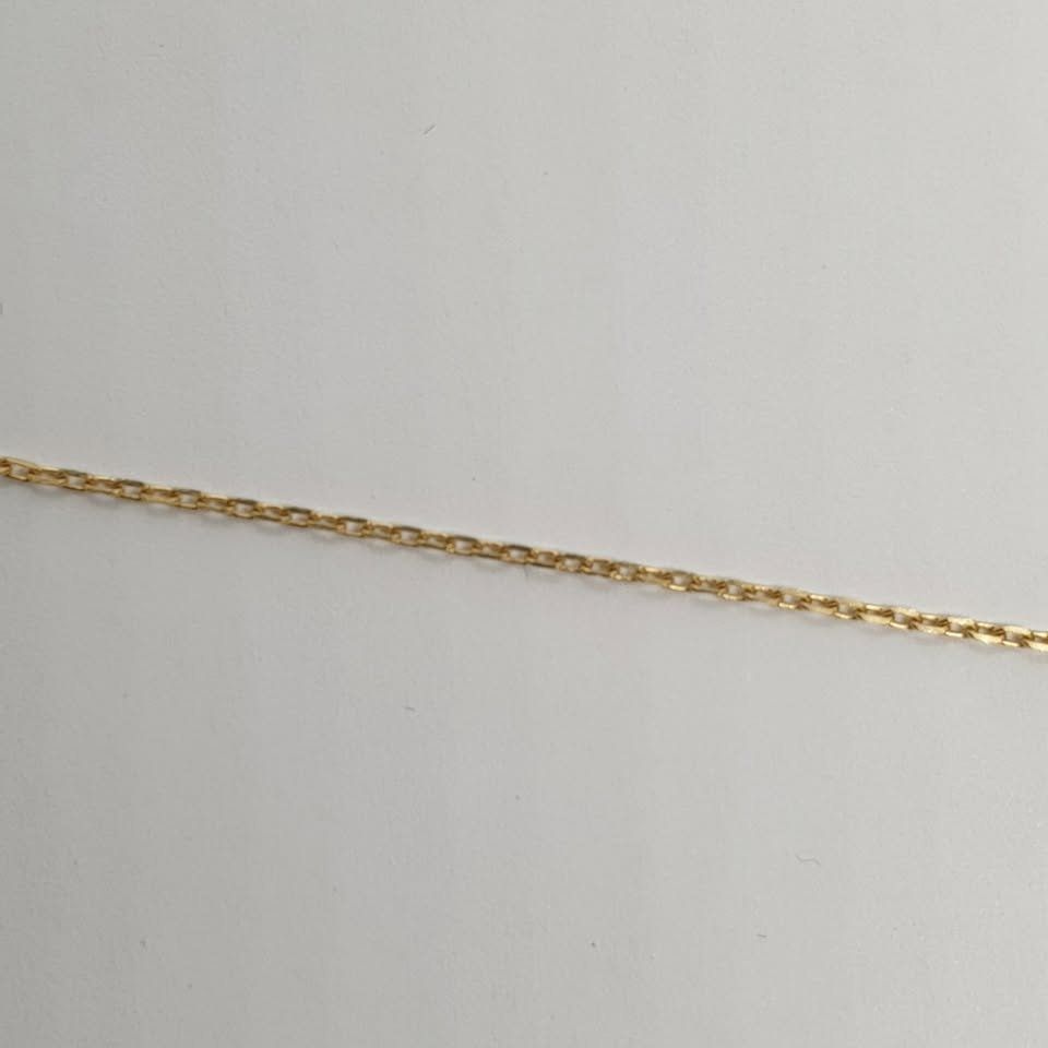 Catenine: Echt 18K Gold - Kreuz Collier – Usato da Luzern venduto da Goldhaus-Luzern 1