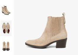 Marc O'Polo Stiefelette LUNA in beige, Grösse 40