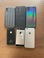 verschiedene Handys, iPhone Samsung HUAWEI ungetestet defekt