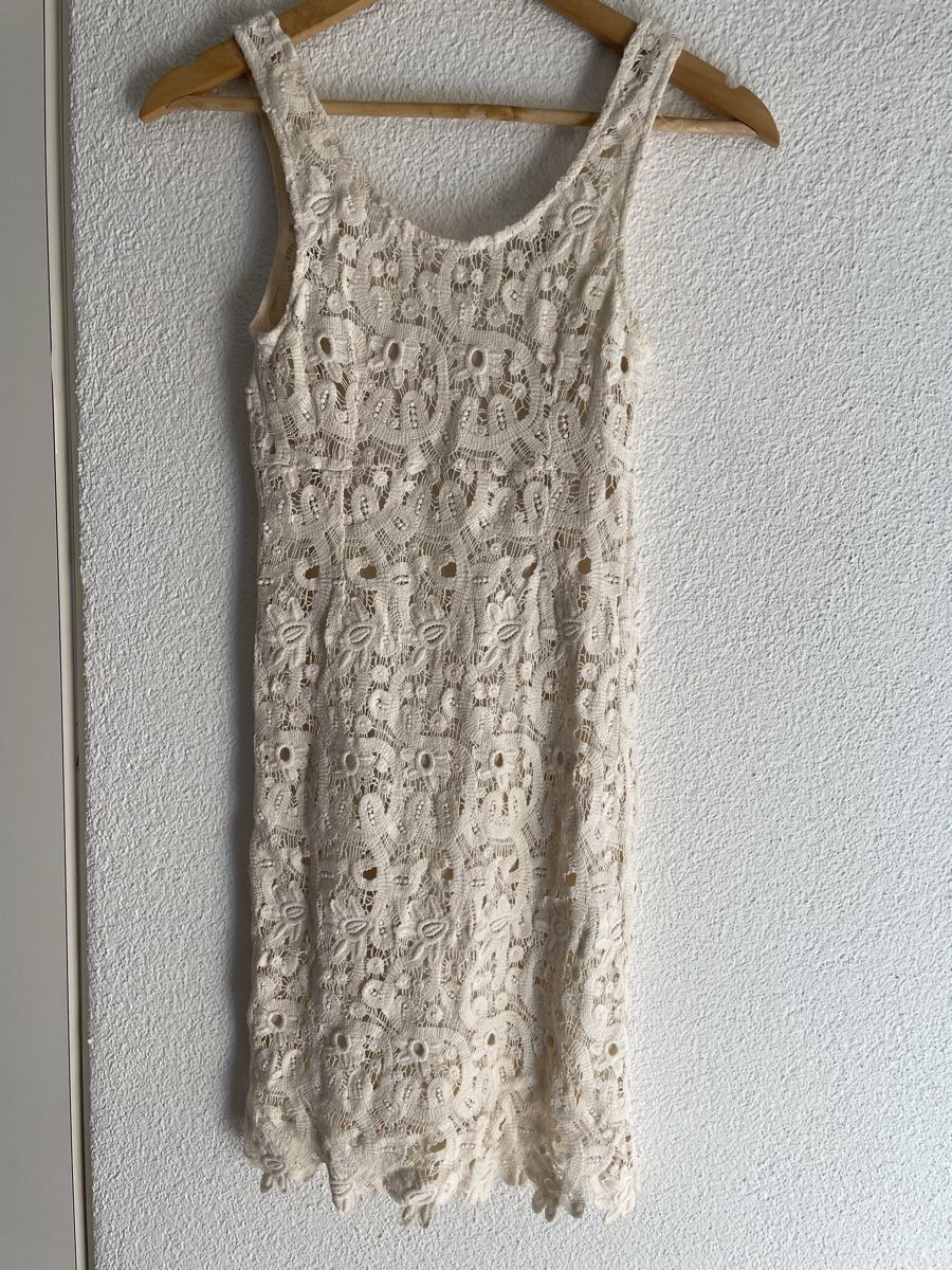 Promod Vestiti: Promod Häkelkleid, creme, Grösse S – Usato da Dallenwil venduto da nay_2mht 1