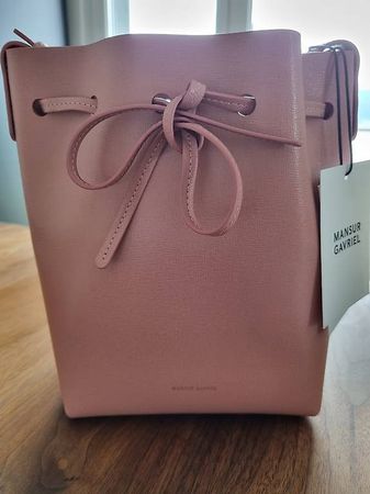 Mansur Gavriel Mini Bucket Bag in Colour Confetto