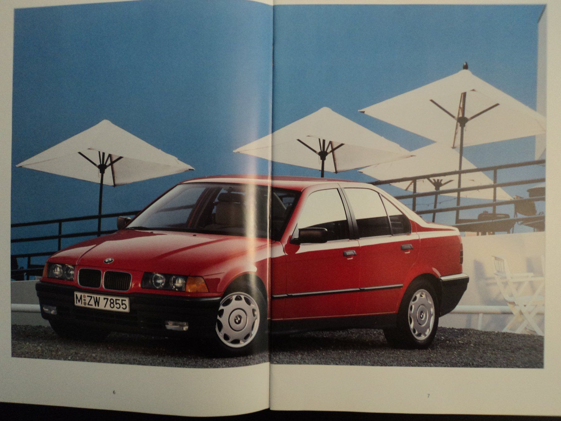 BMW Documenti: Prospekt BMW 3er Reihe 1991 – Usato da Schwarzenburg venduto da modelCARama