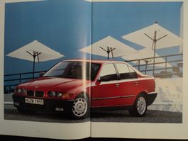 Prospekt BMW 3er Reihe 1991