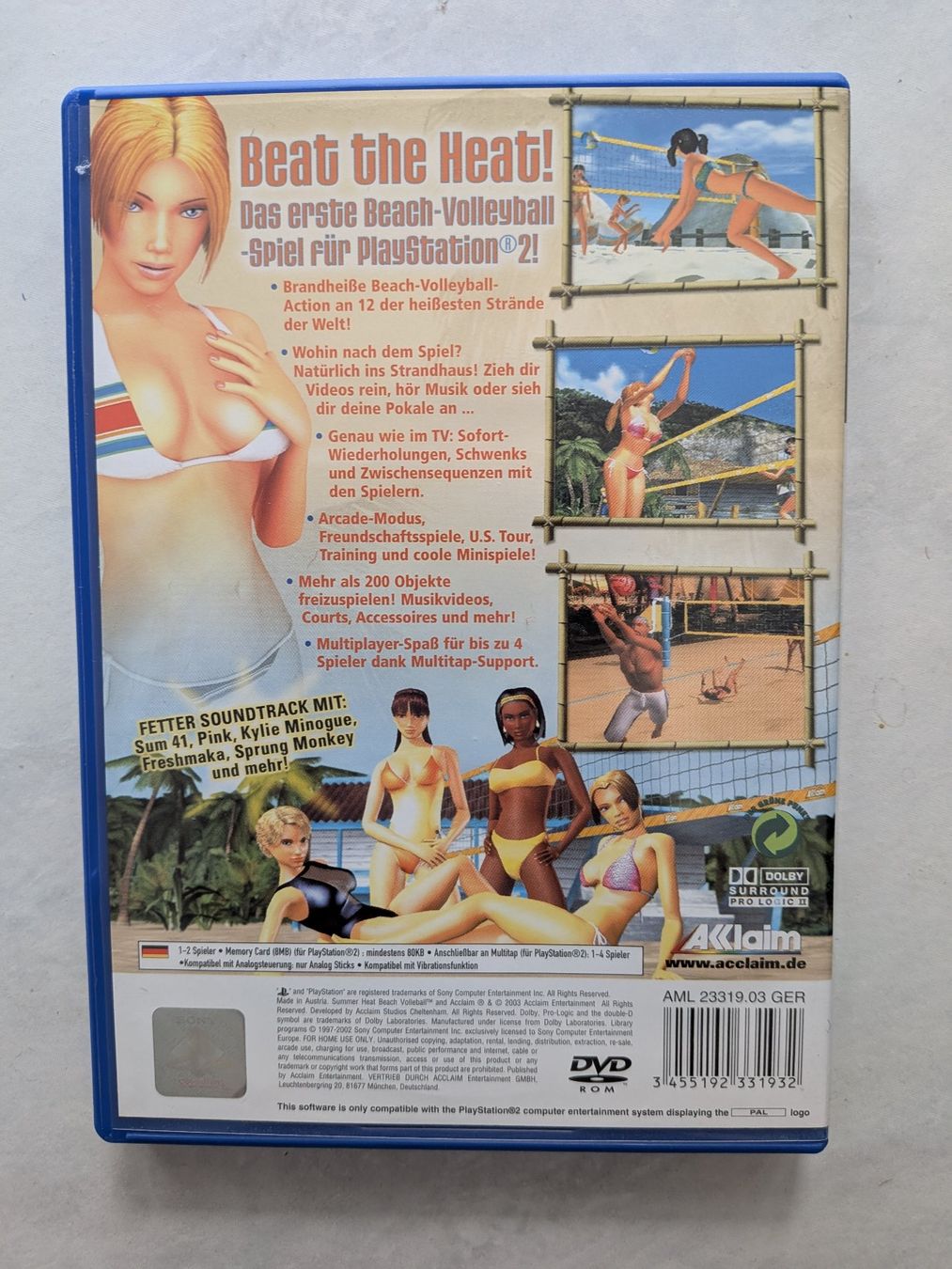Sony Spiele: PS2 Beach Volleyball – Gebraucht aus Wädenswil von Mamacita60 2