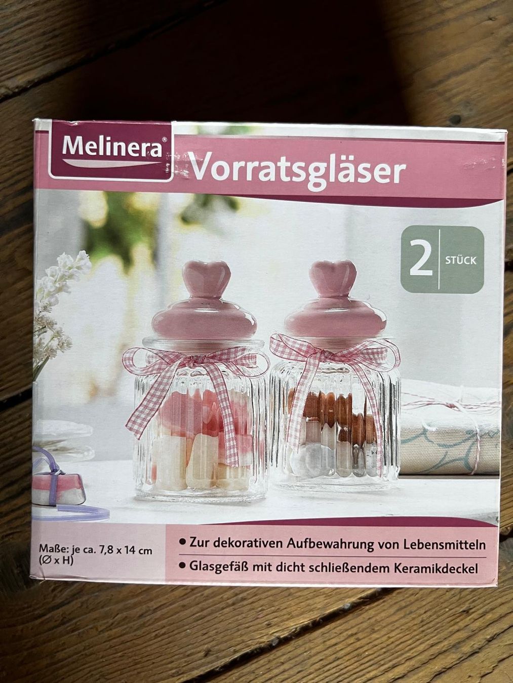 Tutte le decorazioni: 4 rosa Vorratsgläser – Usato da Büsserach venduto da 11naomi 2