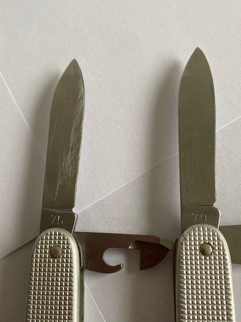 Victorinox Coltelli tascabile: 2 X VICTORINOX ALOX 75 + 79 – Usato da Chur venduto da silbermon 6