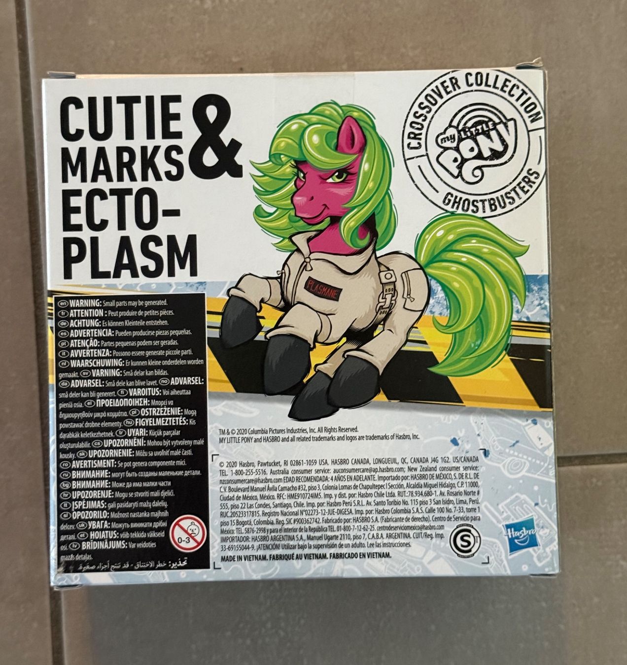 Hasbro Statuette: My Little Pony - Ghostbusters - Plasmane – Nuovo e nell'imballaggio originale da Moudon venduto da LeCollectionneur 1