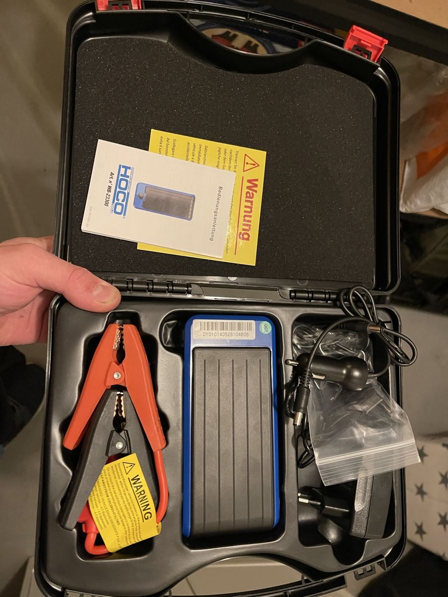 Caricabatterie: HOCO All-in-One Jumpstarter/Powerbank/Booster – Usato da Herzogenbuchsee venduto da mmmhd5 1