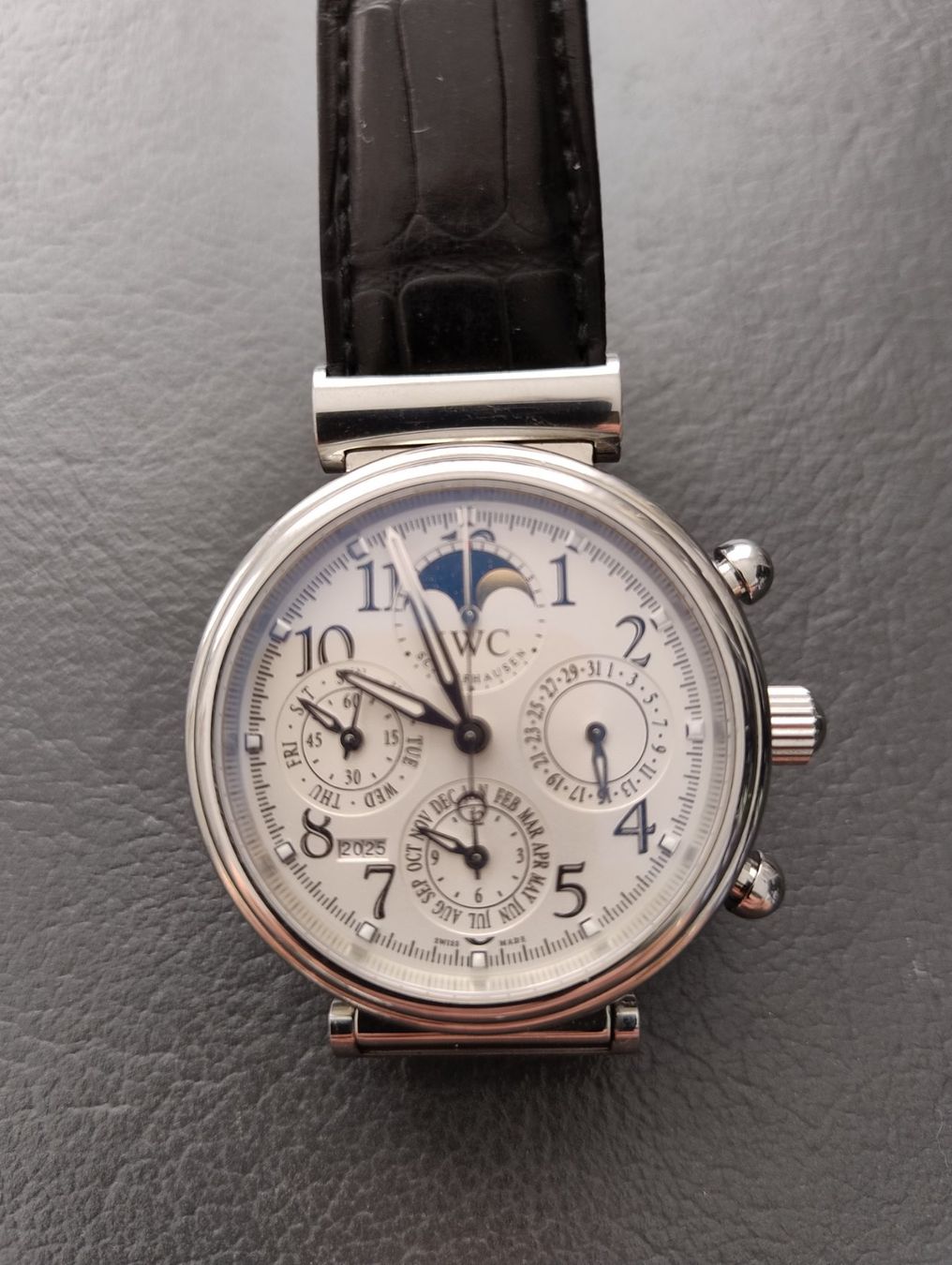 IWC Orologi: IWC Da Vinci Ref 3758 in Stahl 41.5mm – Usato da Villigen venduto da Top-Artikel