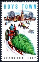VIGNETTE 1962 BOYS TOWN NEBRASCA *OHNE GUMMI* - Q297