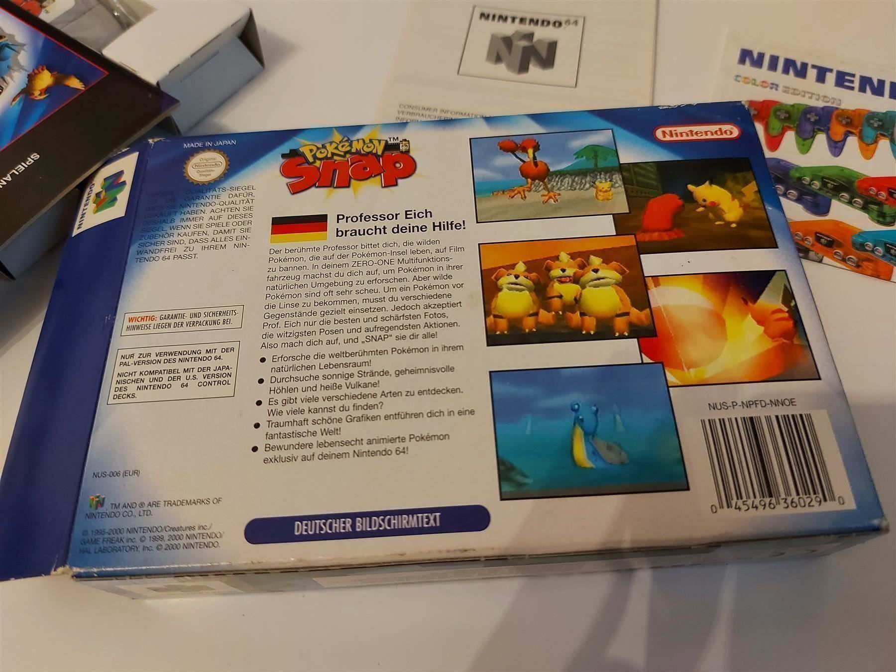 Spiele: Pokemon Snap Nintendo 64 OVP N64 – Gebraucht aus Aarau von Kaesekuchen2000 7