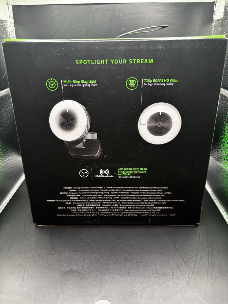 Razer Webcam: Razer Kiyo Broadcasting Camera – Usato da Magden venduto da ani_xw9t 3