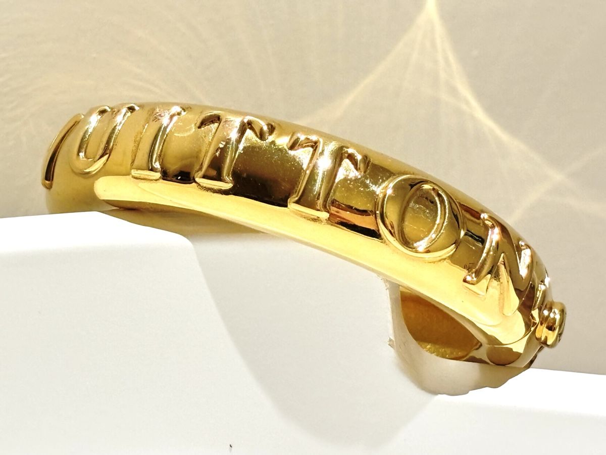 Louis Vuitton Altri gioielli: Louis Vuitton Gold Bangle - Gorgeous! – Usato da Winterthur venduto da Atelier.W 2