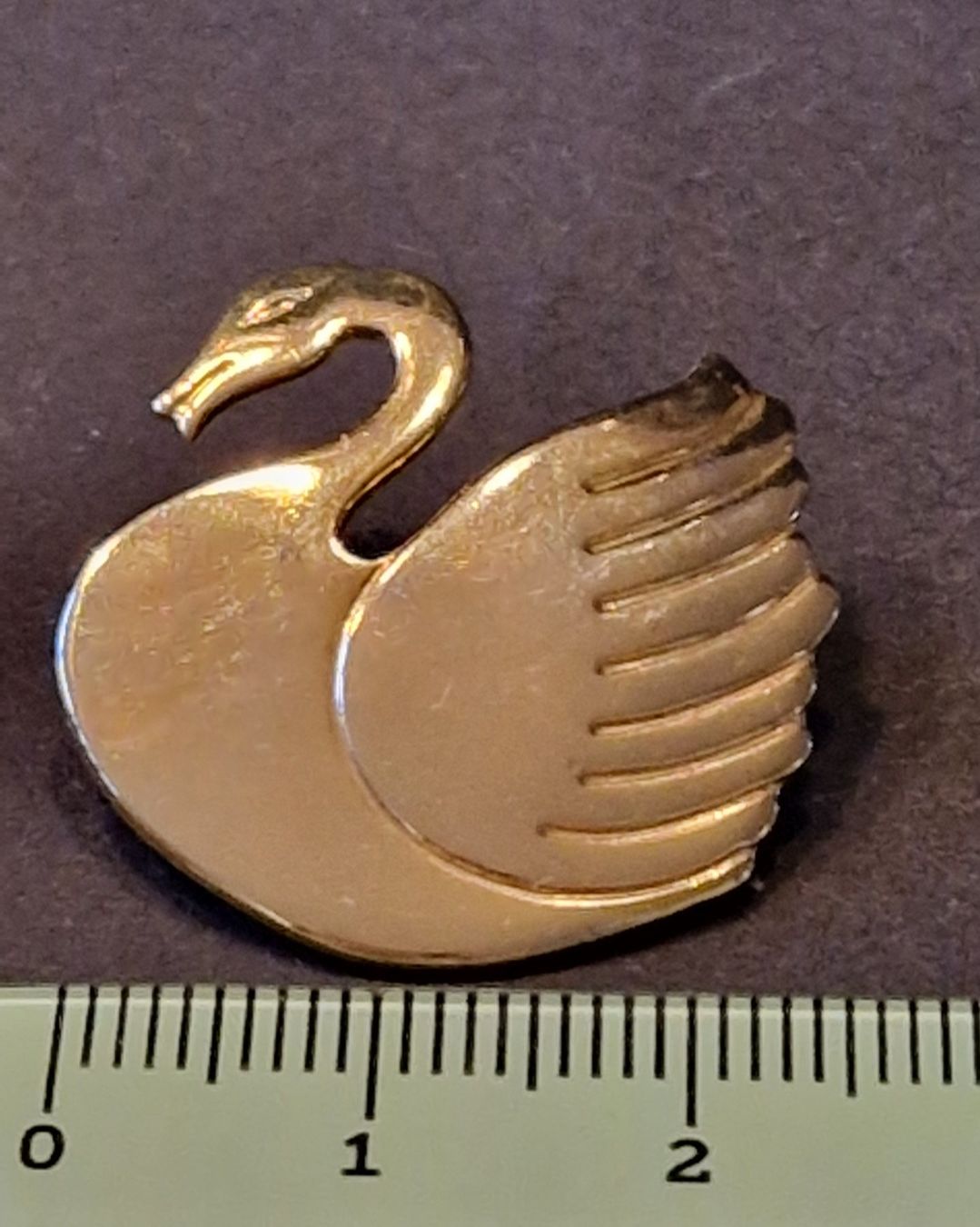 Spille & Fermagli: Goldene Schwan-Brosche, Vintage – Usato da Nänikon venduto da kriki 1