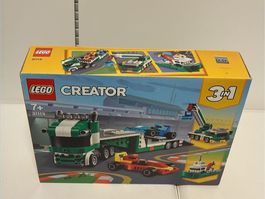 LEGO Creator 31113 Rennwagen-Transporter 3-in-1 neu