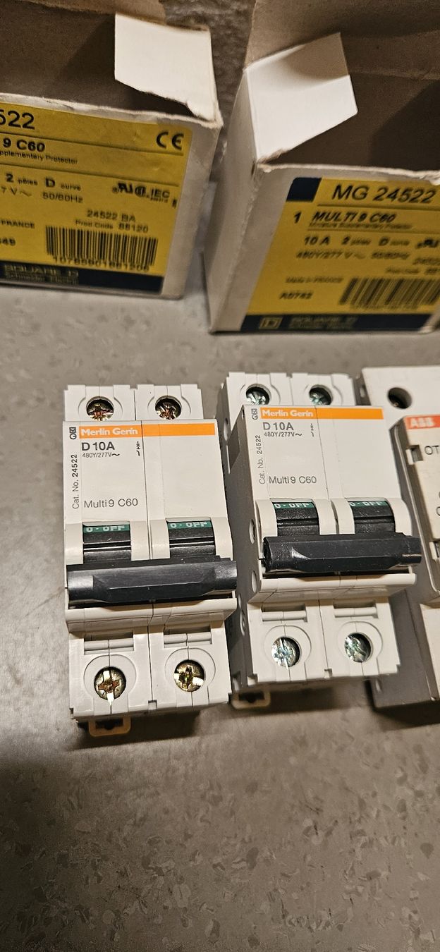 ABB Interruttori: Schneider & ABB Leitungsschutzschalter – Nuovo (secondo la descrizione) da Baar venduto da Vel...Baar45 2