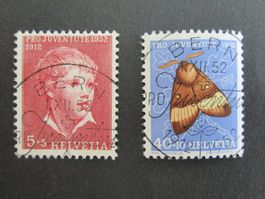 1952: Pro Juventute ET Voll o