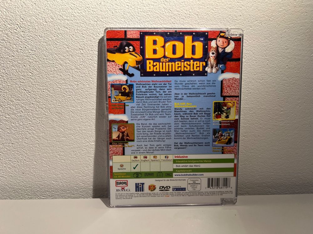 DVD Bob der Baumeister Bobs schnstes Weihnachtsfest  (Gebraucht) in  Vaduz fr CHF 1.5  mit Lieferung auf Ricardo kaufen