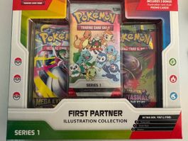 Pokemon First Partner Illustration Collection Serie 1 EN