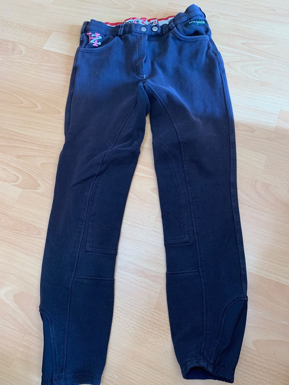 Pantaloni: Pantalon d’équitation bleu t. 36 – Usato da MEYRIN venduto da Gwendo10