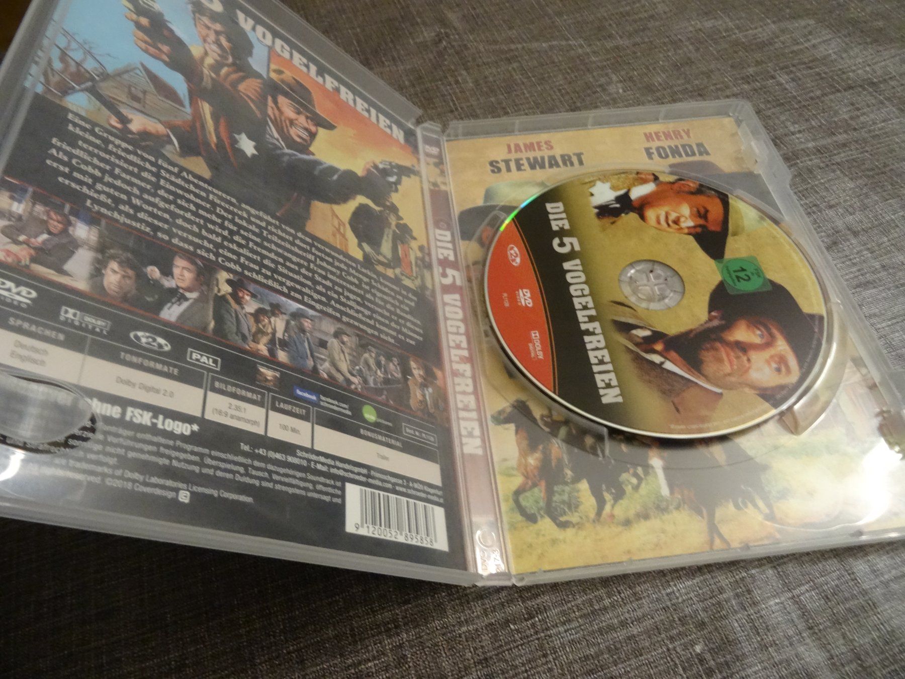 Alle DVDs: Die 5 Vogelfreien DVD Western – Gebraucht aus Olten von Disc-Verkauf 1