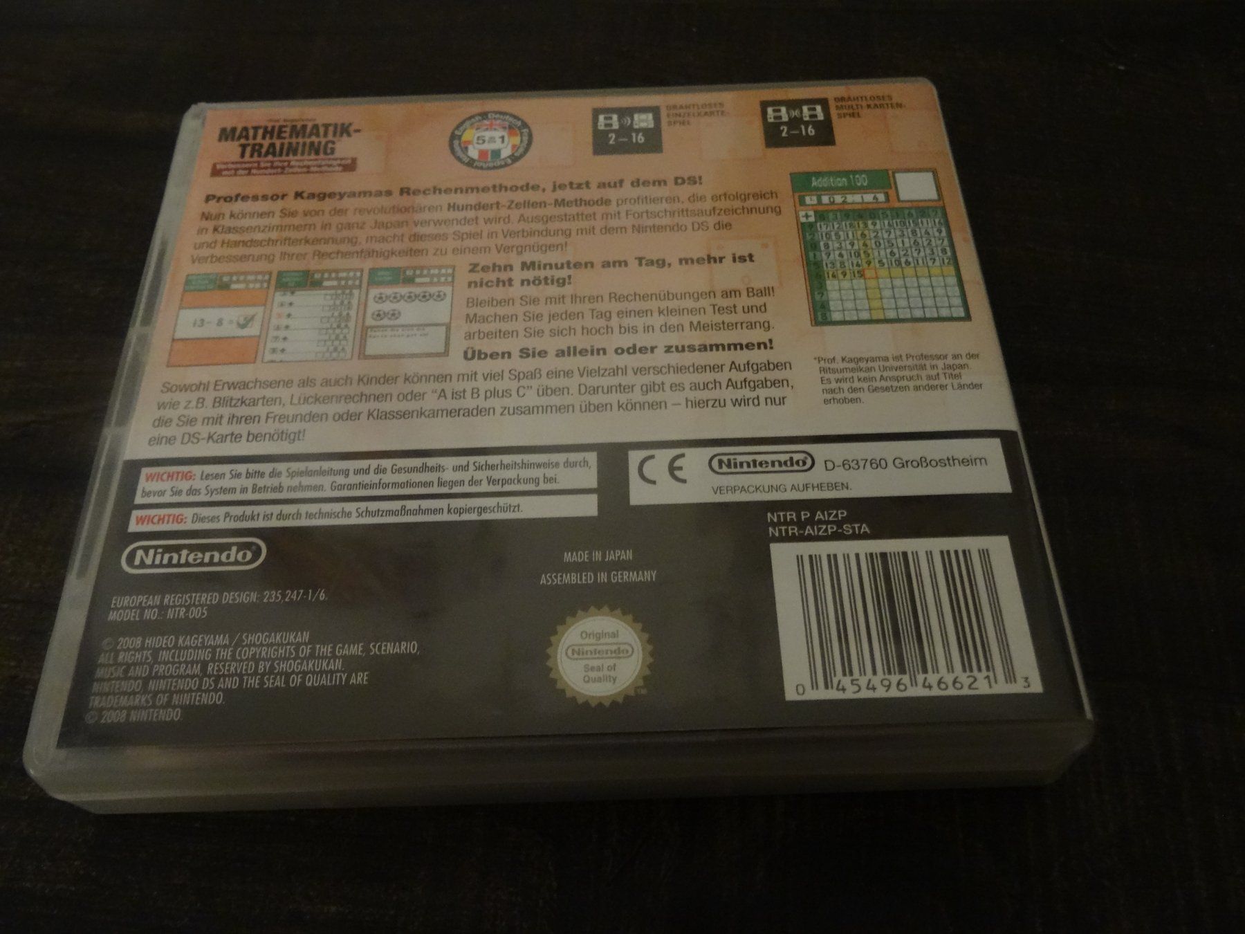 Nintendo Giochi: Prof. Kageyamas Mathematik-Training DS – Usato da Olten venduto da Disc-Ausverkauf 5