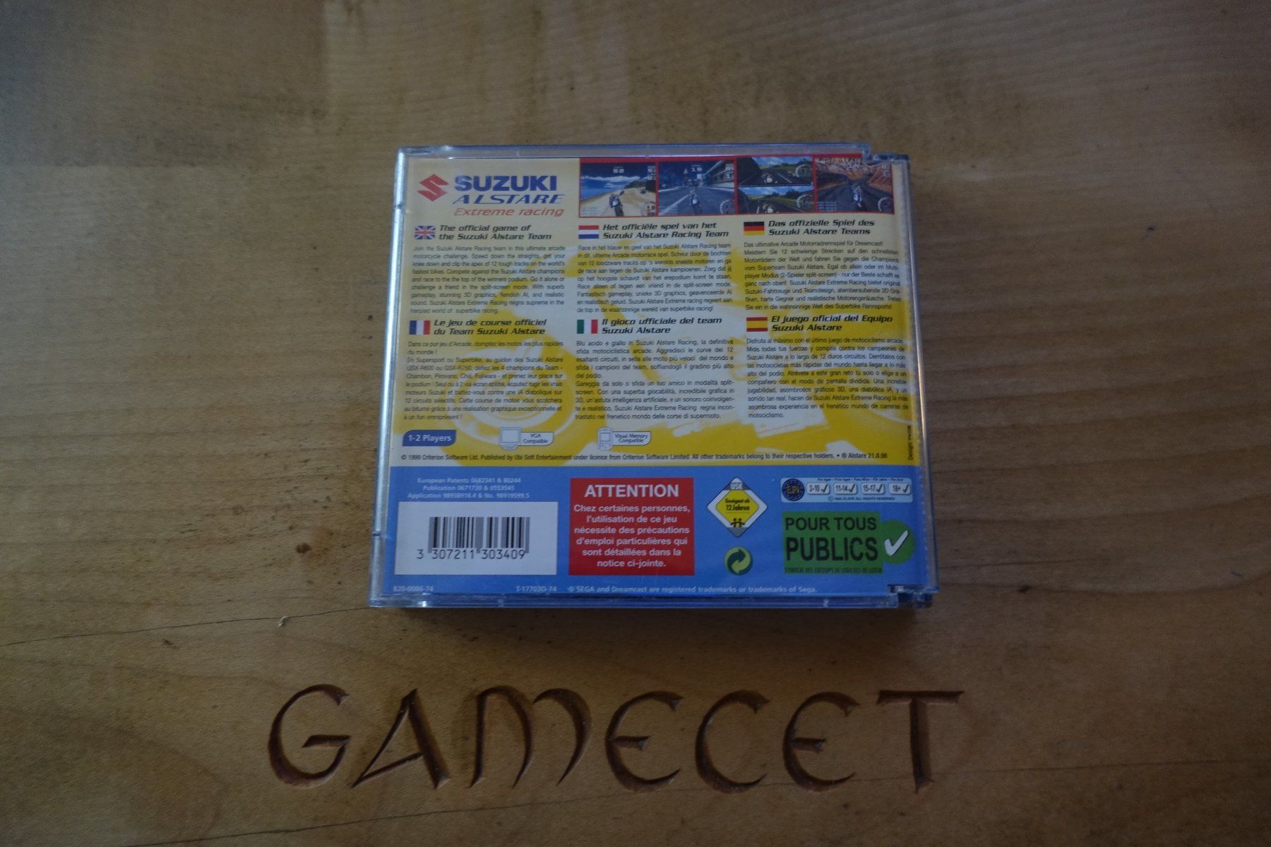 Sega Giochi: Suzuki Alstare Extreme Racing – Usato da Steinach venduto da Gamecet 2
