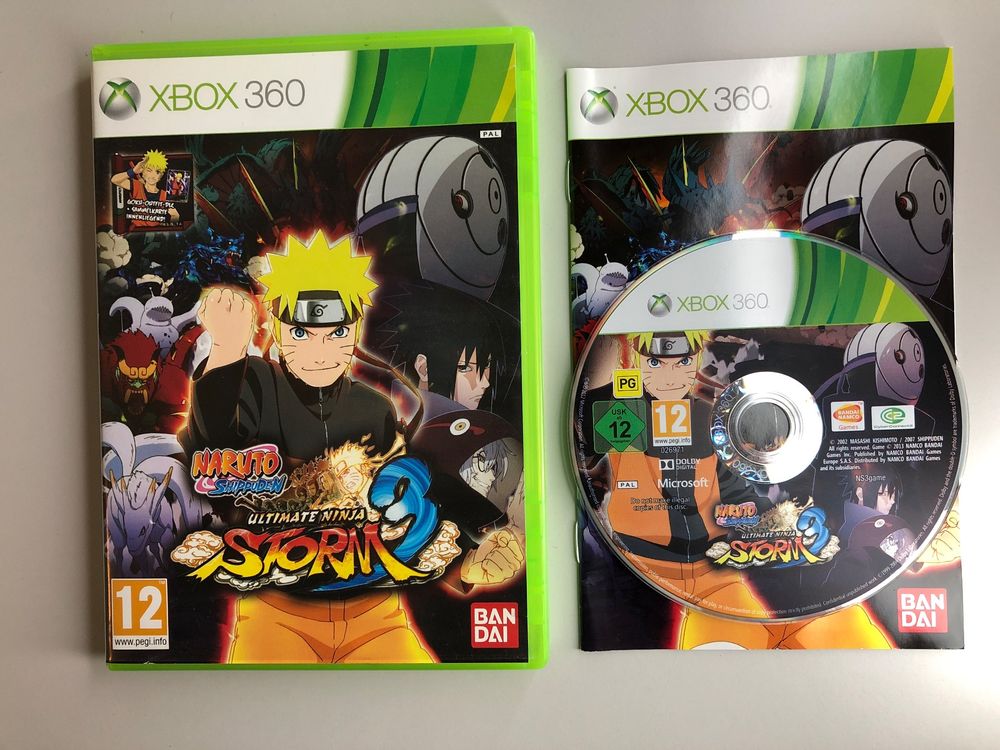 Naruto Shippuden : ultimate Ninja storm 3 Jeu Xbox 360 Avec Notice AF212