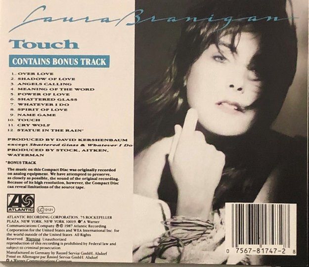 CD: Laura Branigan – Touch – Usato da Grüningen venduto da azulverde 1