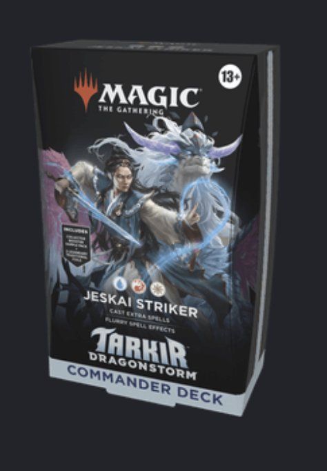 Magic The Gathering Carte collezionabili: MtG - Tarkir Dragonstorm - Jeskai Striker Commander Deck! – Nuovo e nell'imballaggio originale da Horw venduto da Starblind