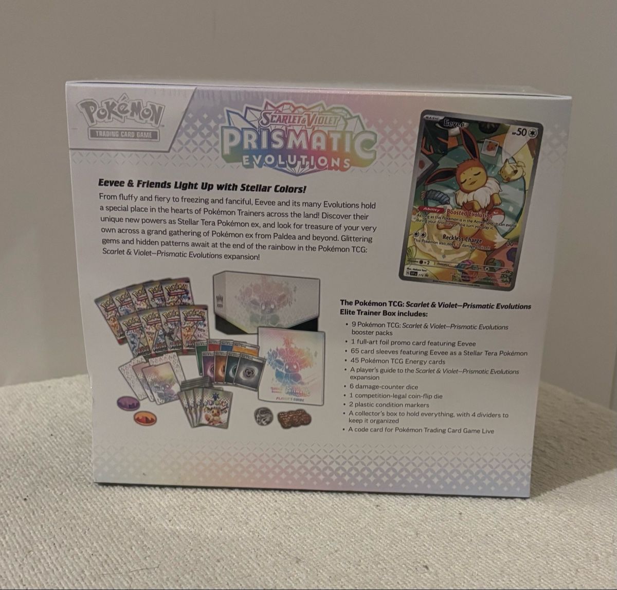 Pokémon Sammelbilder & Trading cards: Pokémon Scarlet & Violet Prismatic Evolutions ETB - EN – Neu und originalverpackt aus Grand-Lancy von Mario64 1