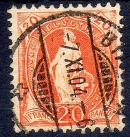 STEHENDE HELVETIA 20 RP 66E ERHALT SIEHE SCAN - H50