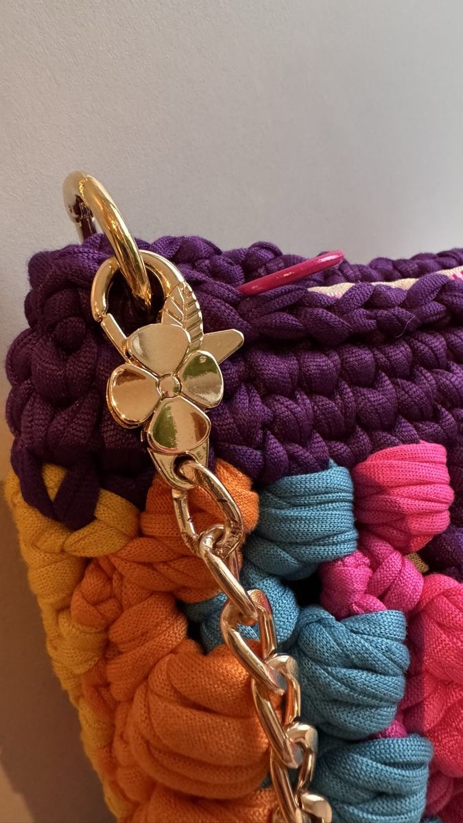 Borse: Handmade Crochet Shoulder Bag - Unique Design, Spring! – Nuovo e nell'imballaggio originale da Dübendorf venduto da adr_pnt8 3