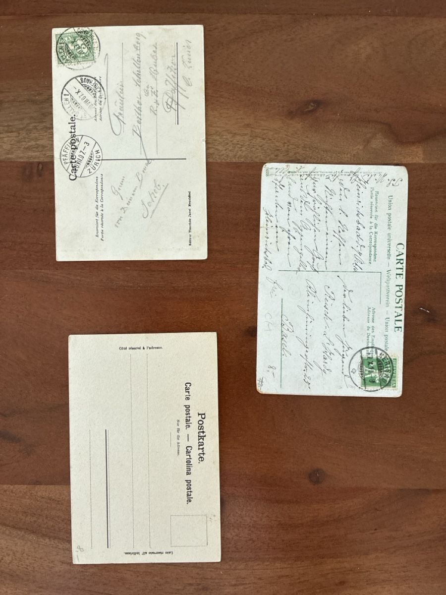 Ansichtskarten: 7 Ansichtskarten Schweiz Appenzeller Kinder – Gebraucht aus Oftringen von Cla.vD.74 3
