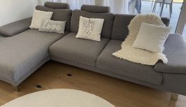 Ecksofa grau Michalsky