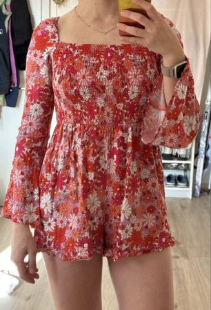 Blumen Jumpsuit,Gr.XS/34,perfekt für den Sommer