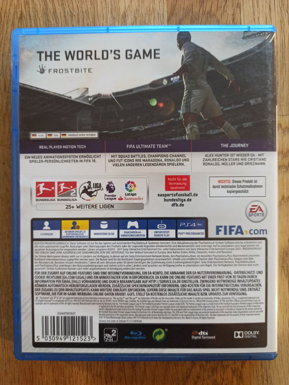 Spiele: FIFA 18 PS4 / PS5 – Gebraucht aus Oberweningen von mar_87mx 1