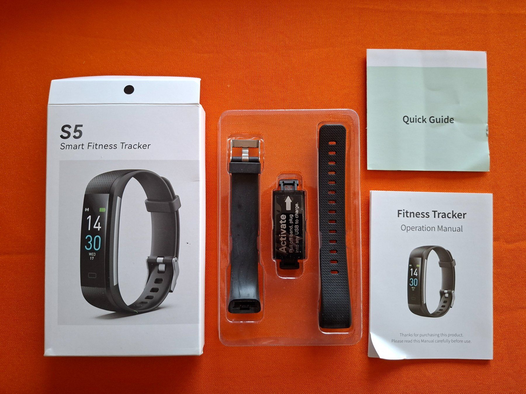 Smartwatch: Smart Fitness Tracker (S5) – Nuovo e nell'imballaggio originale da Chêne-Bourg venduto da ale_v8gy