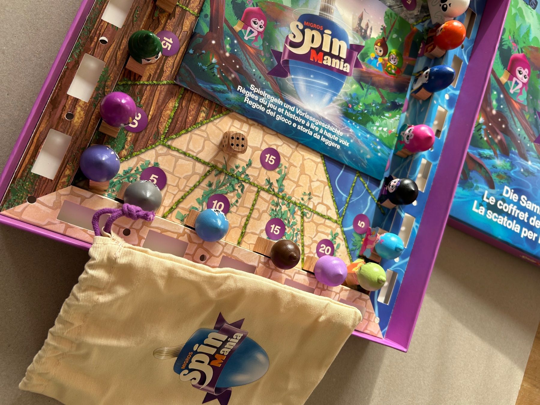 Migros Giochi: SpinMania Sammel+Spielbox – Nuovo e nell'imballaggio originale da Neu St.Johann venduto da har_f865 3