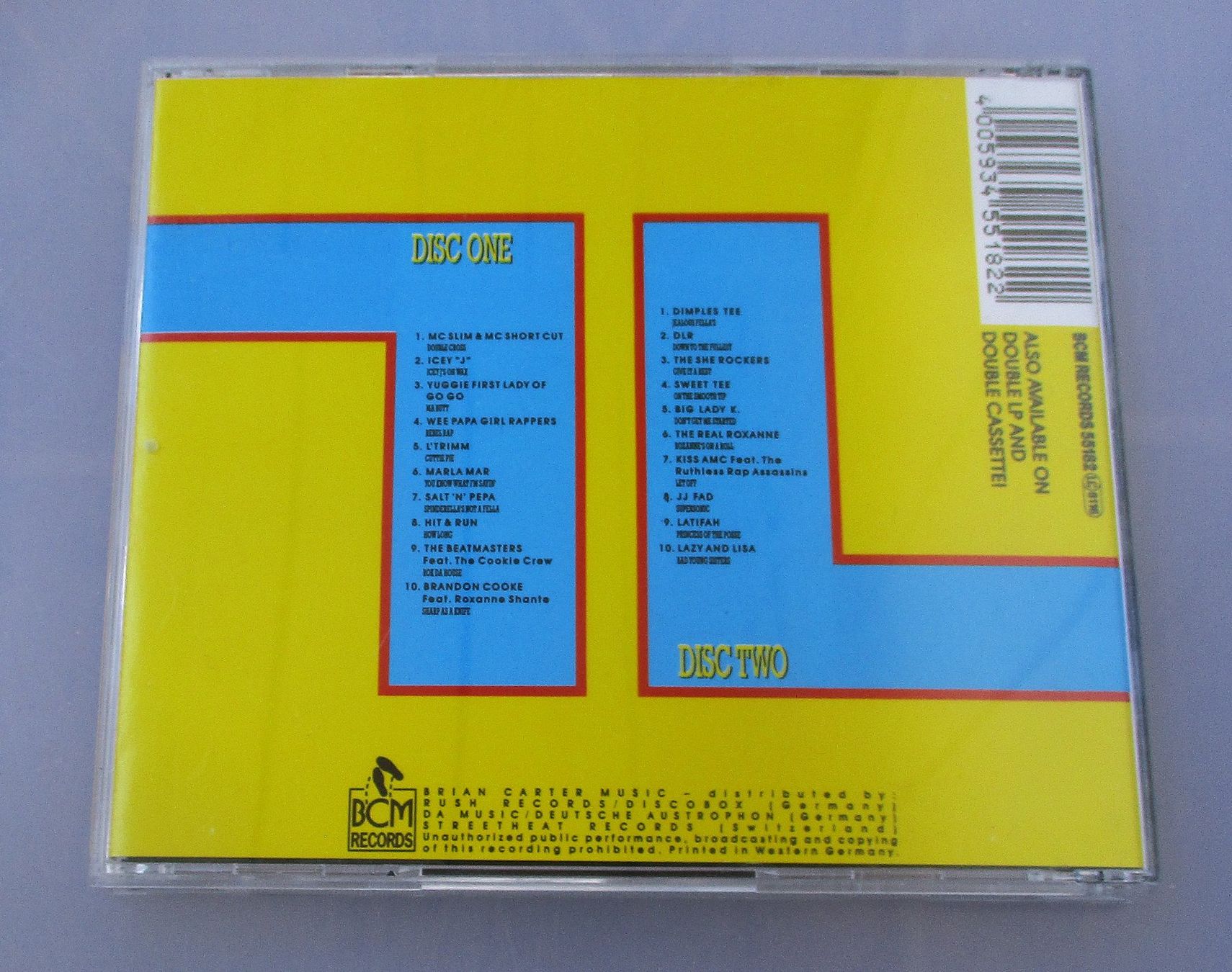 CDs: FEMALE RAPPERS - 2-CD – D'occasion à Wattwil par Muriel11 1