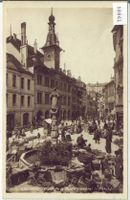 Lausanne - Place de la Palud pendant le Marche