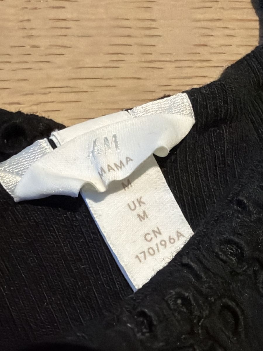 H&M Kleider: Umstandskleid schwarz |  Grösse M  – Neu (gemäss Beschreibung) aus Emmetten von coluna_6376 2