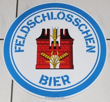 Feldschlösschen Bier Emailschild