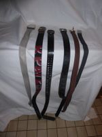 6 Herren Gürtel Set z.B. Hugo Boss Gr. M/L