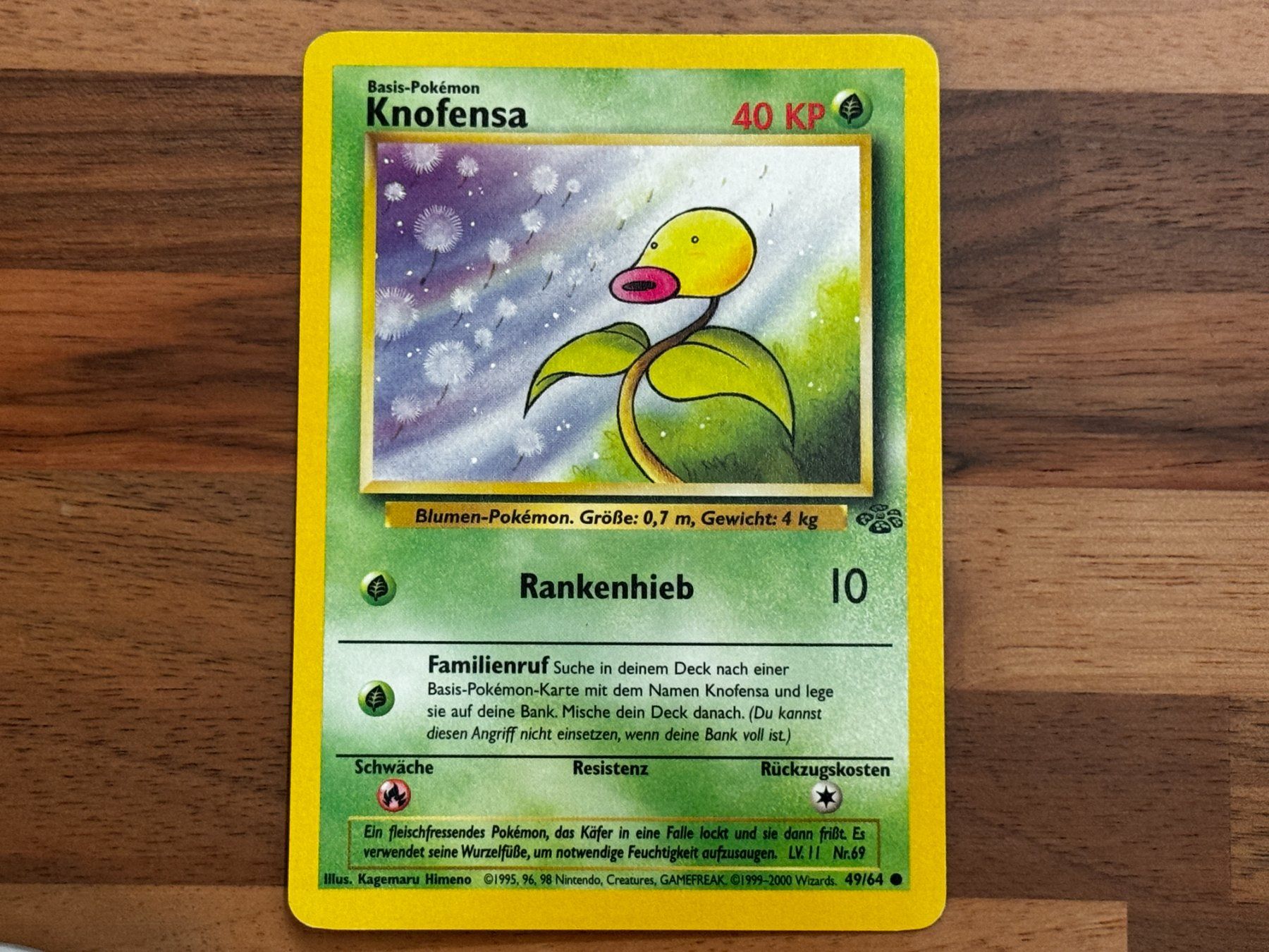 Pokémon Carte collezionabili: Pokemon Trading Karte Knofensa – Usato da Glattfelden venduto da Dani_Tanner